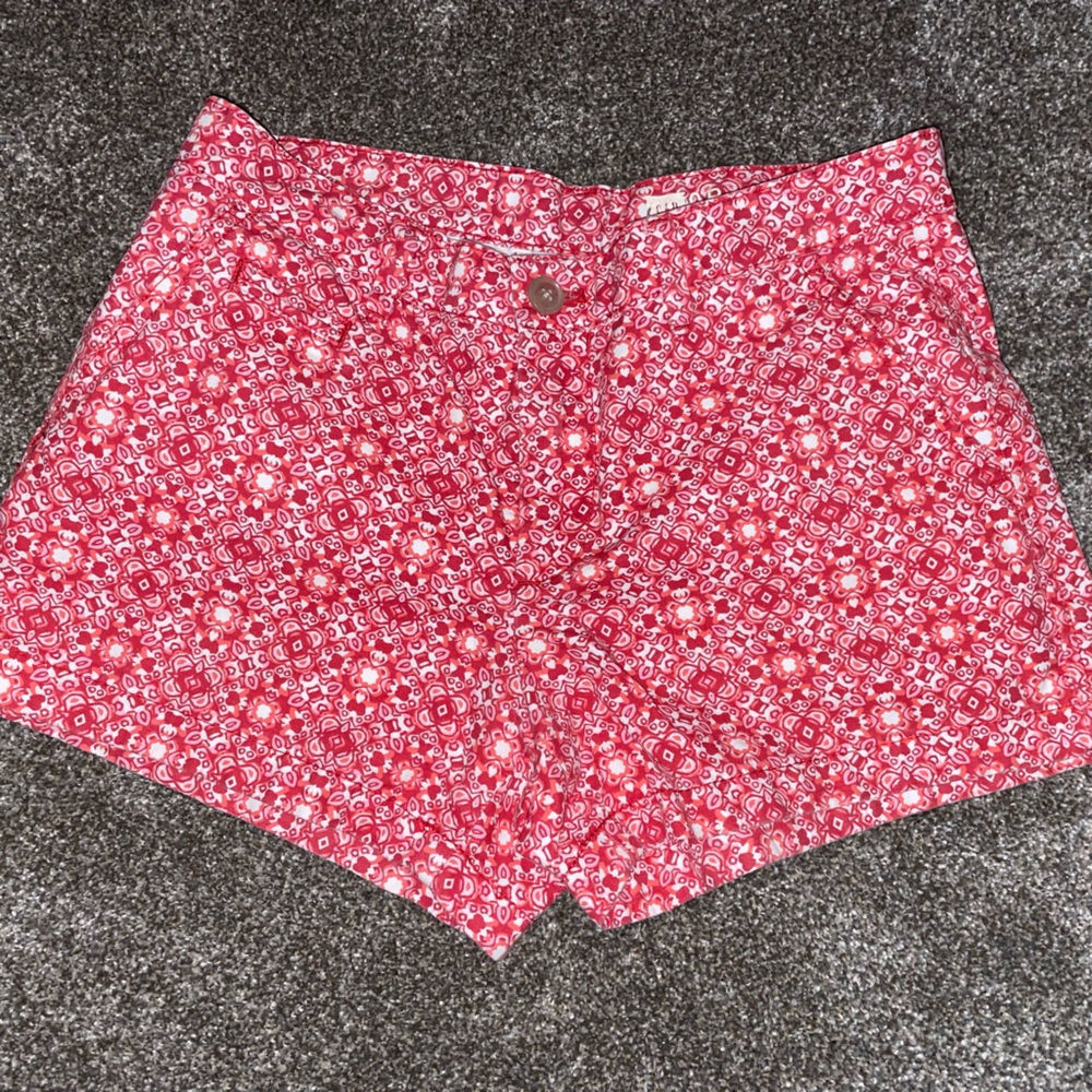 Gap Red and White Medallion Shorts